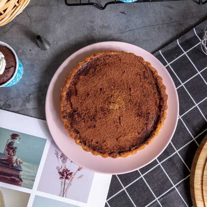 髒髒巧克力塔/堅果巧克力塔/無加糖無澱粉/甜點