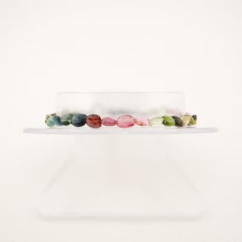 寶麗金珠寶-天然彩色碧璽手鍊