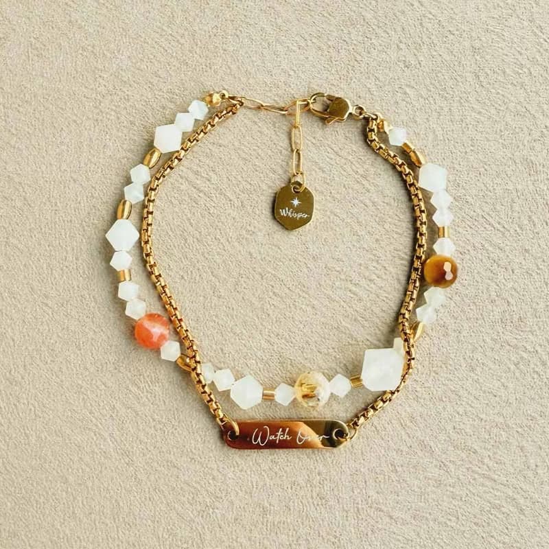 Watch over - 瑞典Tomte守護小精靈水晶手環 ( 預購 )