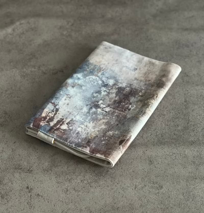 書套/布/筆記本/仿鏽/附贈A5筆記本/可水洗