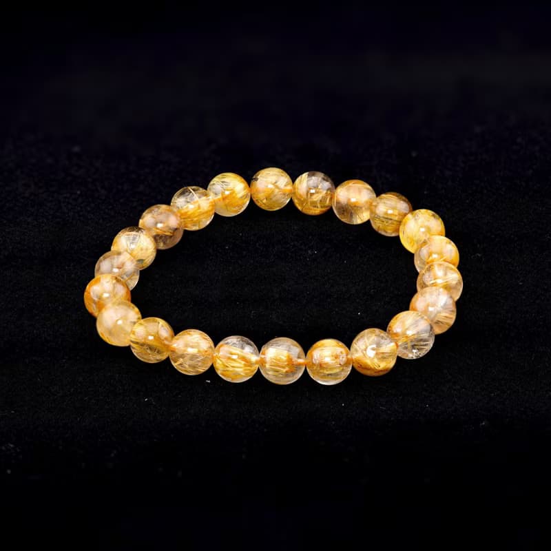 寶麗金珠寶-天然鈦晶手珠