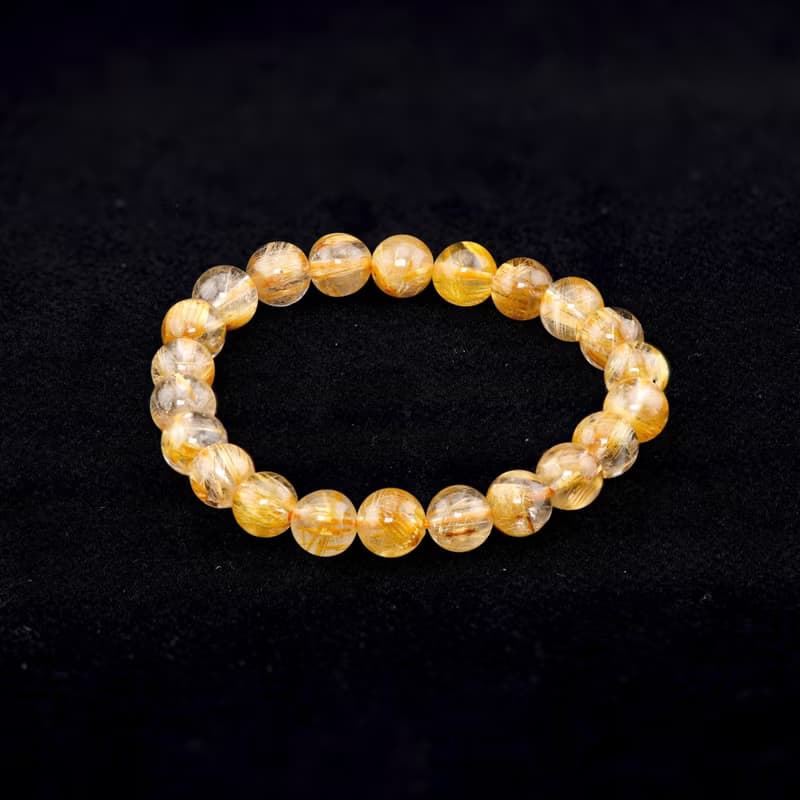 寶麗金珠寶-天然鈦晶手珠