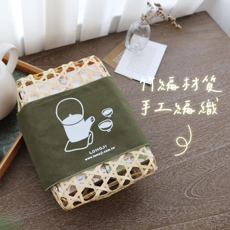 送禮推薦 | 趣味茶壺【無咖啡因漢方養生茶40入】環保竹編贈提袋