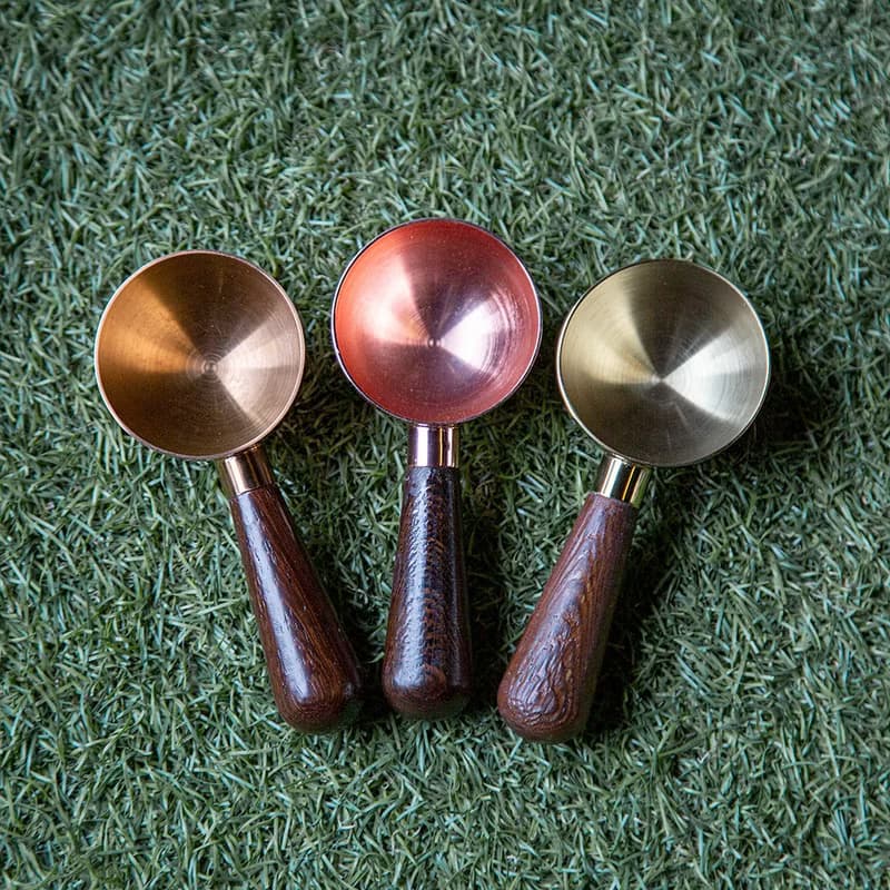 雞翅木半圓豆匙 咖啡匙 五色選擇