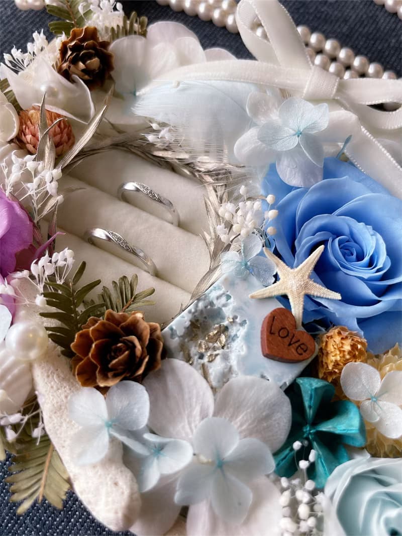 【精緻戒指盒】 結婚/求婚/紀念日 【附香薰石片】