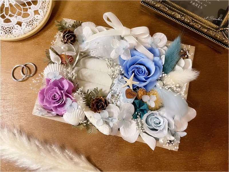 【精緻戒指盒】 結婚/求婚/紀念日 【附香薰石片】