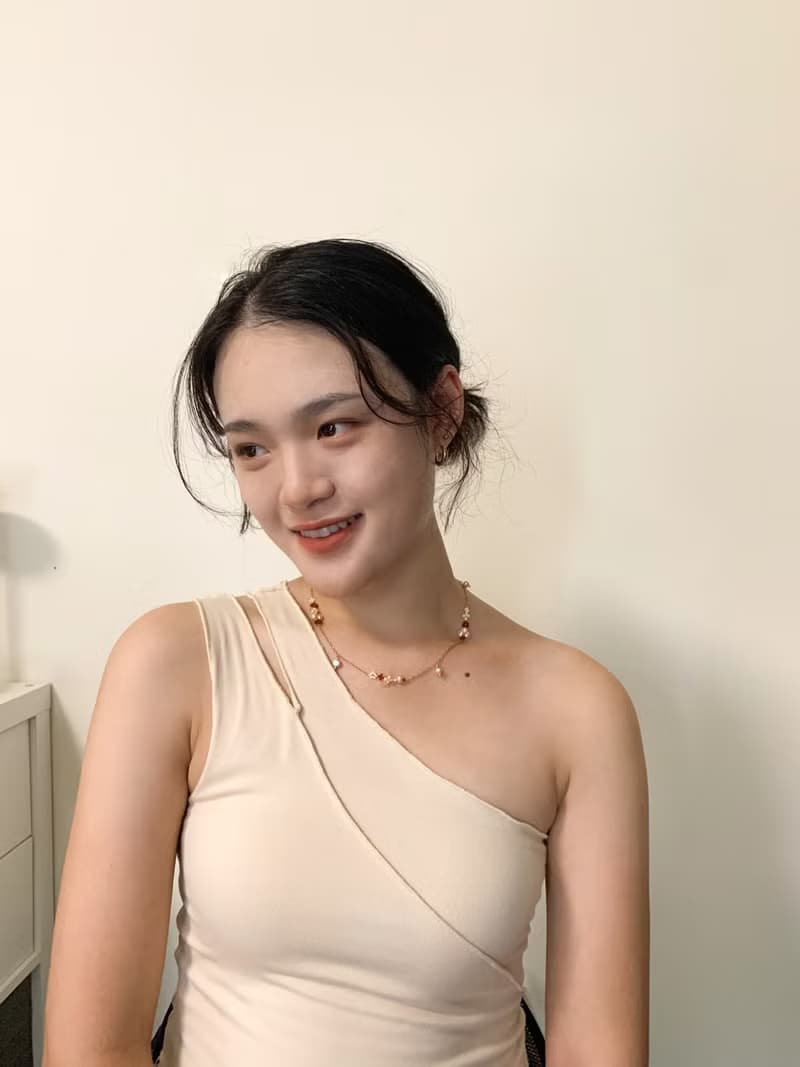 汐 串珠項鍊 淡水珍珠 不鏽鋼鍊 抗敏