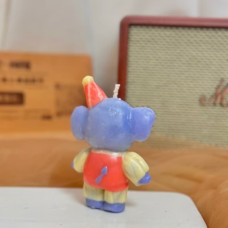 手作蠟燭 - 小萌象蠟燭