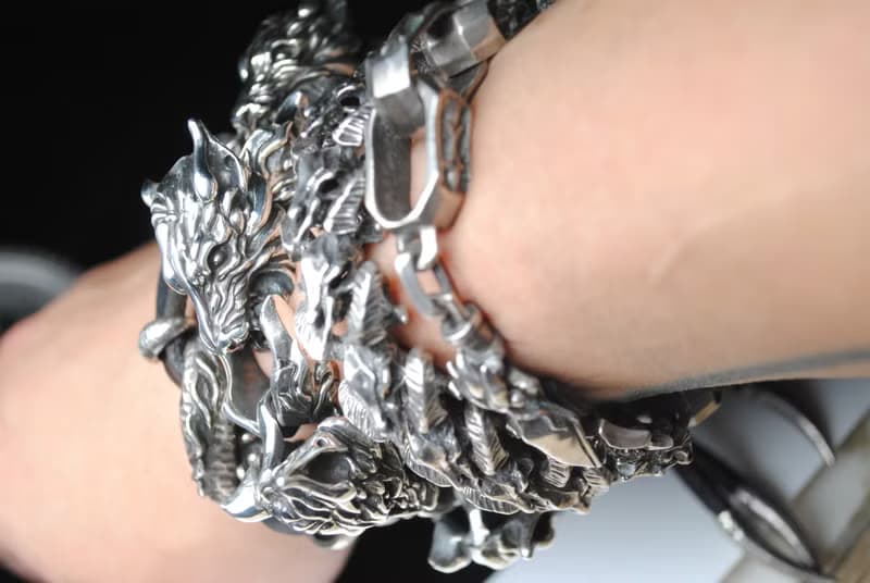 Alarein /手作銀飾/九週年紀念作品/手鍊/虎狼鍊