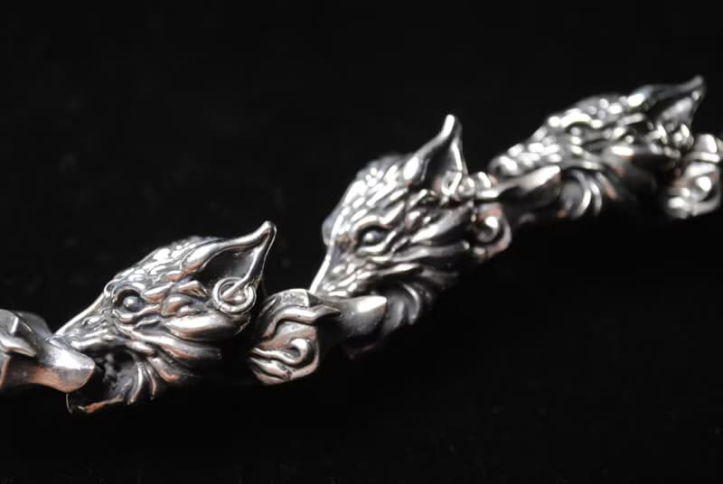 Alarein /手作銀飾/九週年紀念作品/手鍊/虎狼鍊