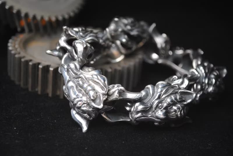 Alarein /手作銀飾/九週年紀念作品/手鍊/虎狼鍊