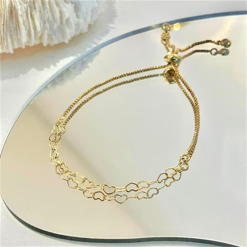 │日常│心願成真 • 14kgf • 手鍊 • 可調式手鍊 • 注金