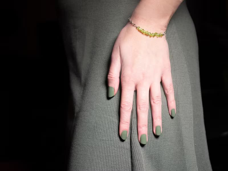 Peridot Bracelet, Olivine,925 Silver, Pisces stone, Sagittarius gem, Leo crystal