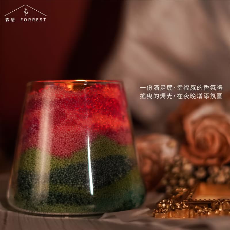 【自然風景沙畫蠟燭】手作香氛蠟燭DIY材料包 香氛禮物
