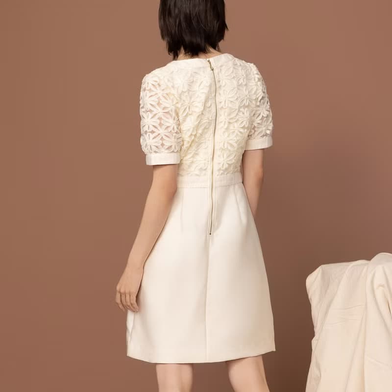 【MEDUSA】緞帶滾花收腰合身洋裝(M-XL) | 小禮服 媽媽禮服