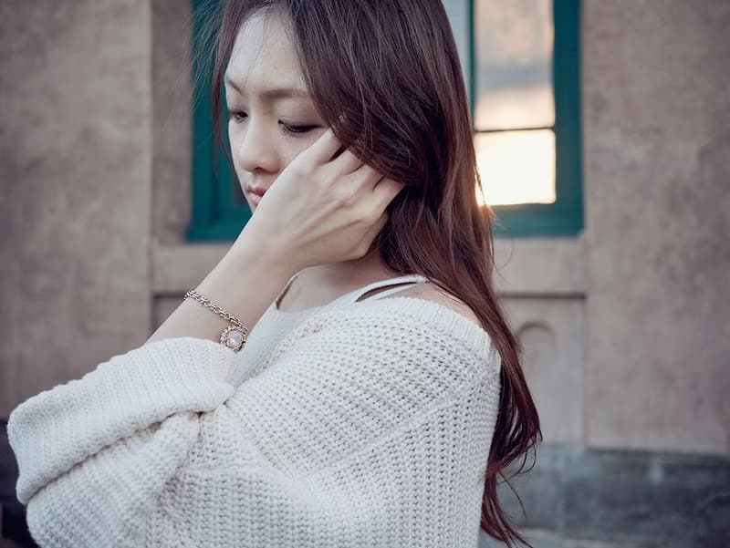 Rhombus Lady - 粉蛋白  *手鍊