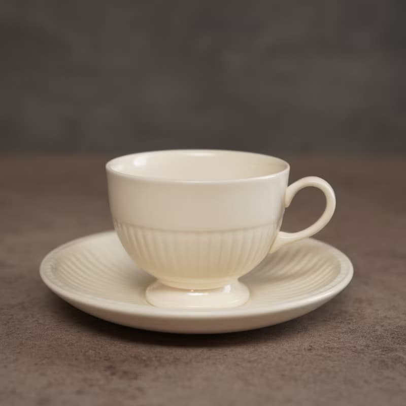 英國Wedgwood Queen's Ware經典Edme系列茶杯/咖啡杯組