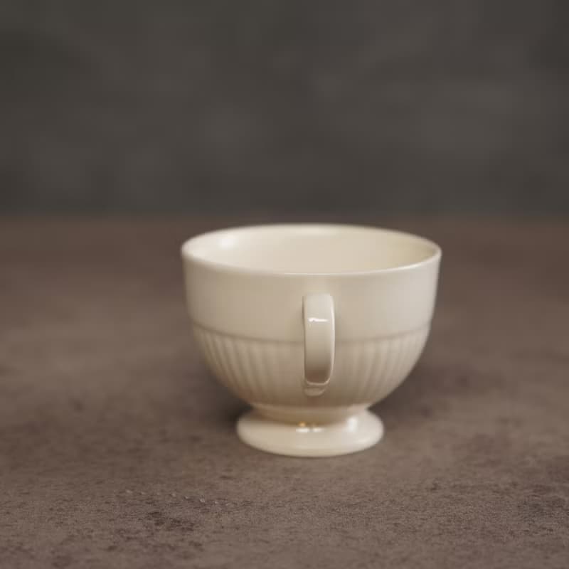 英國Wedgwood Queen's Ware經典Edme系列茶杯/咖啡杯組