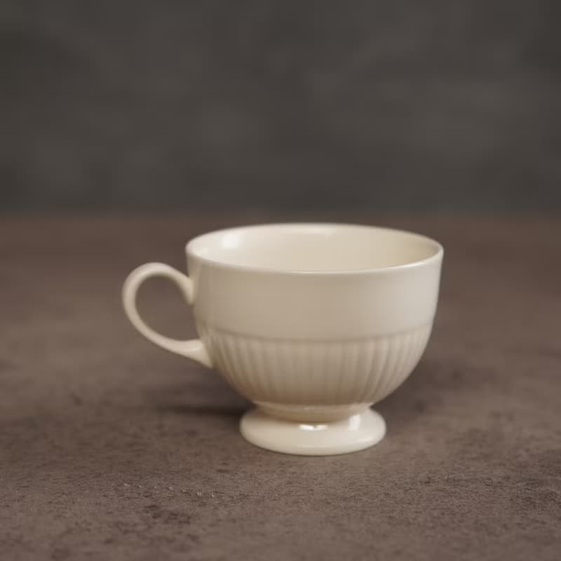 英國Wedgwood Queen's Ware經典Edme系列茶杯/咖啡杯組