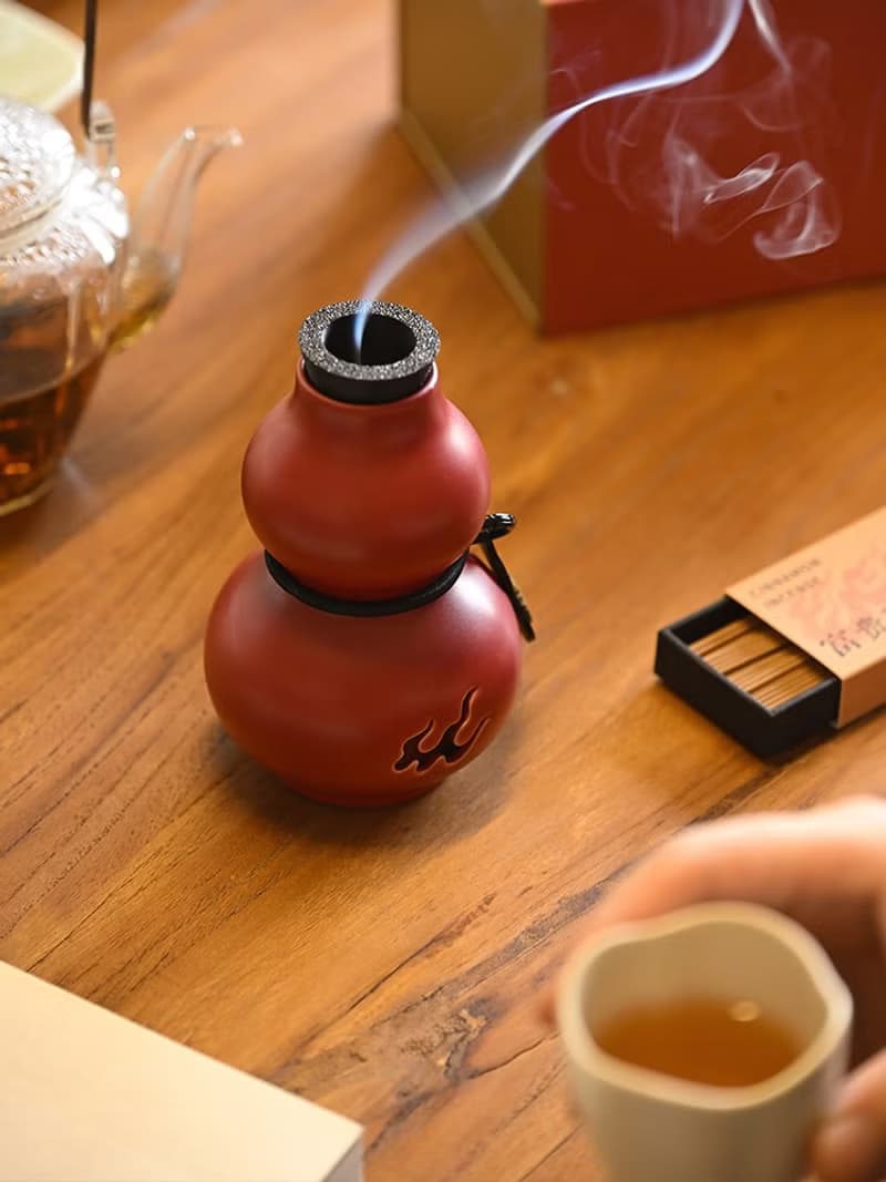 【福氣滿滿】無香版創意心情線香熏香爐香器原創設計文創禮品