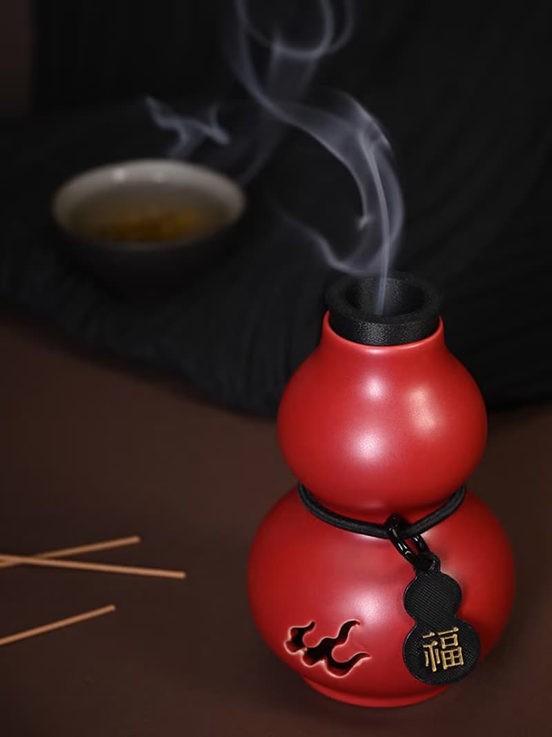 【福氣滿滿】無香版創意心情線香熏香爐香器原創設計文創禮品