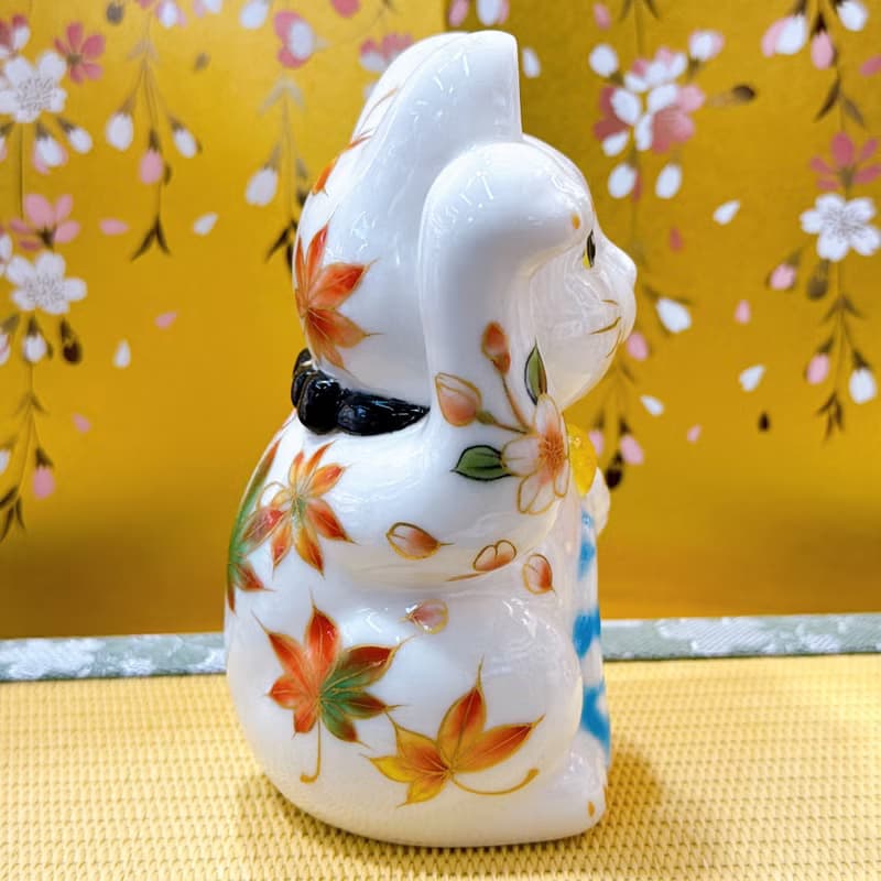 【塔映福緣】日本清水燒招財貓 | 京都 五重之塔 - 文化遺產