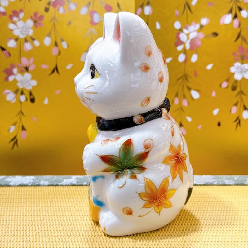 【塔映福緣】日本清水燒招財貓 | 京都 五重之塔 - 文化遺產