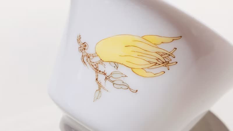 不言美器 釉中彩 奉杯