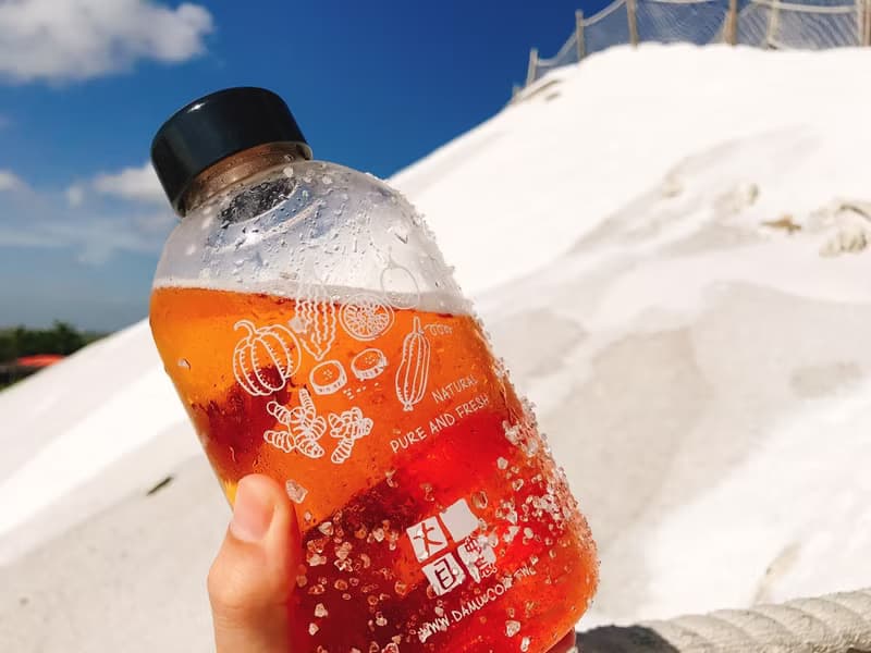 大目玻璃瓶 /650ml-附高磅數棉麻提袋