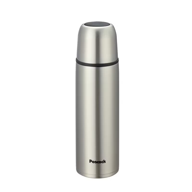 【孔雀Peacock】500ML 不鏽鋼保冷杯/保溫杯 休閒隨身-原鋼色