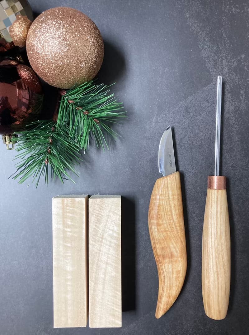 【聖誕禮盒】DIY 手作雕刻材料包-聖誕老人.初級