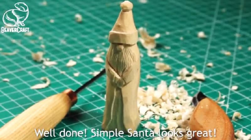 【聖誕禮盒】DIY 手作雕刻材料包-聖誕老人.初級