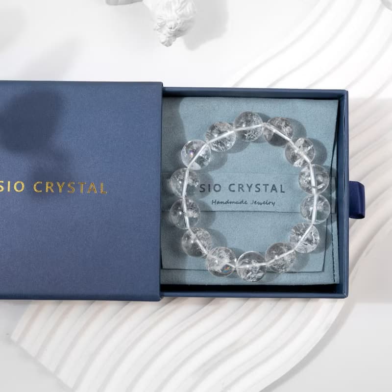 【無瑕】玉樹銀花-阿賽斯特萊白水晶手鍊