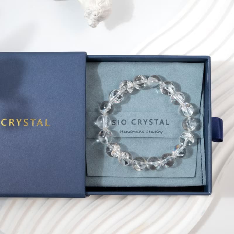 【無瑕】玉樹銀花-阿賽斯特萊白水晶手鍊