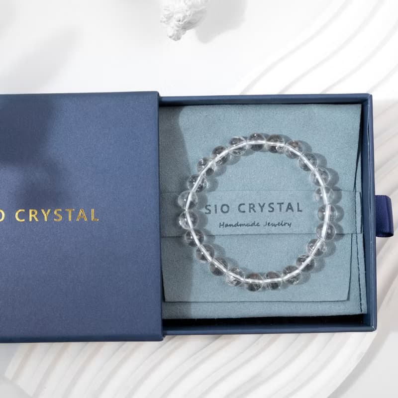 【無瑕】玉樹銀花-阿賽斯特萊白水晶手鍊