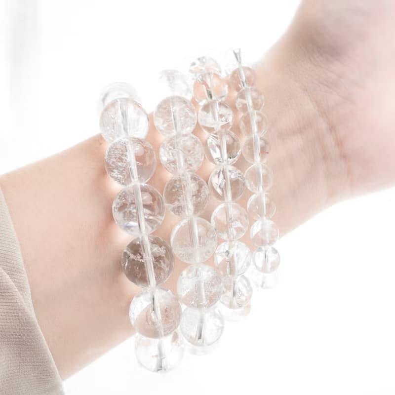 【無瑕】玉樹銀花-阿賽斯特萊白水晶手鍊