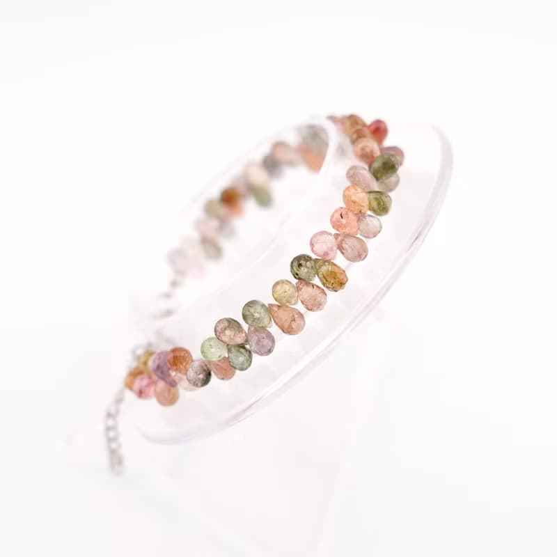 寶麗金珠寶-天然彩色碧璽手鍊