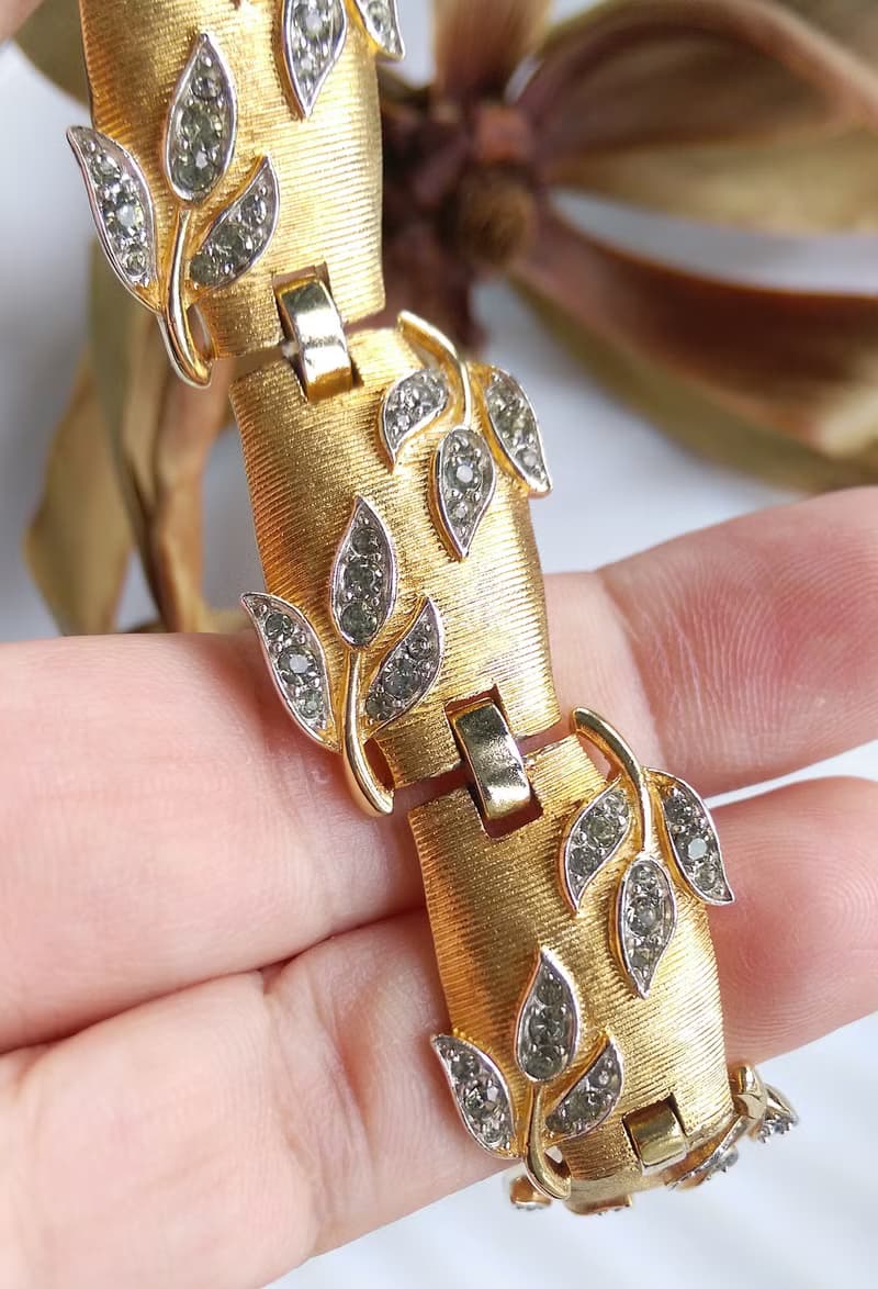 Vintage Jewelry 西洋古董飾品 Trifari Garden of Eden 手鍊
