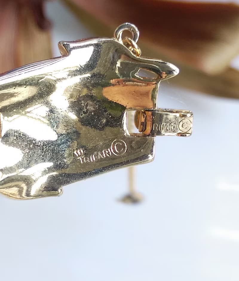 Vintage Jewelry 西洋古董飾品 Trifari Garden of Eden 手鍊