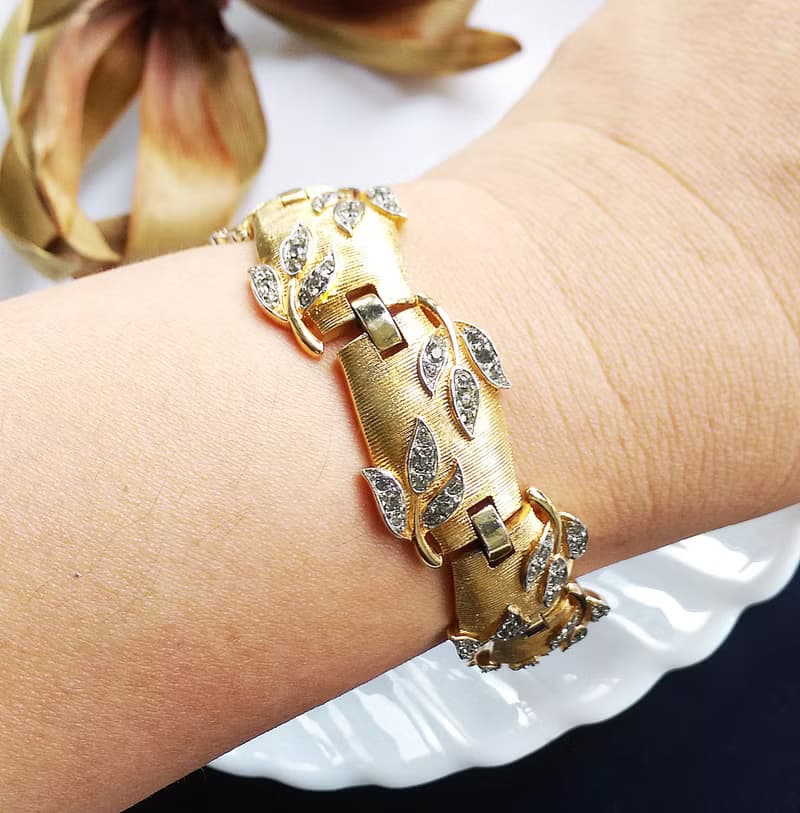Vintage Jewelry 西洋古董飾品 Trifari Garden of Eden 手鍊