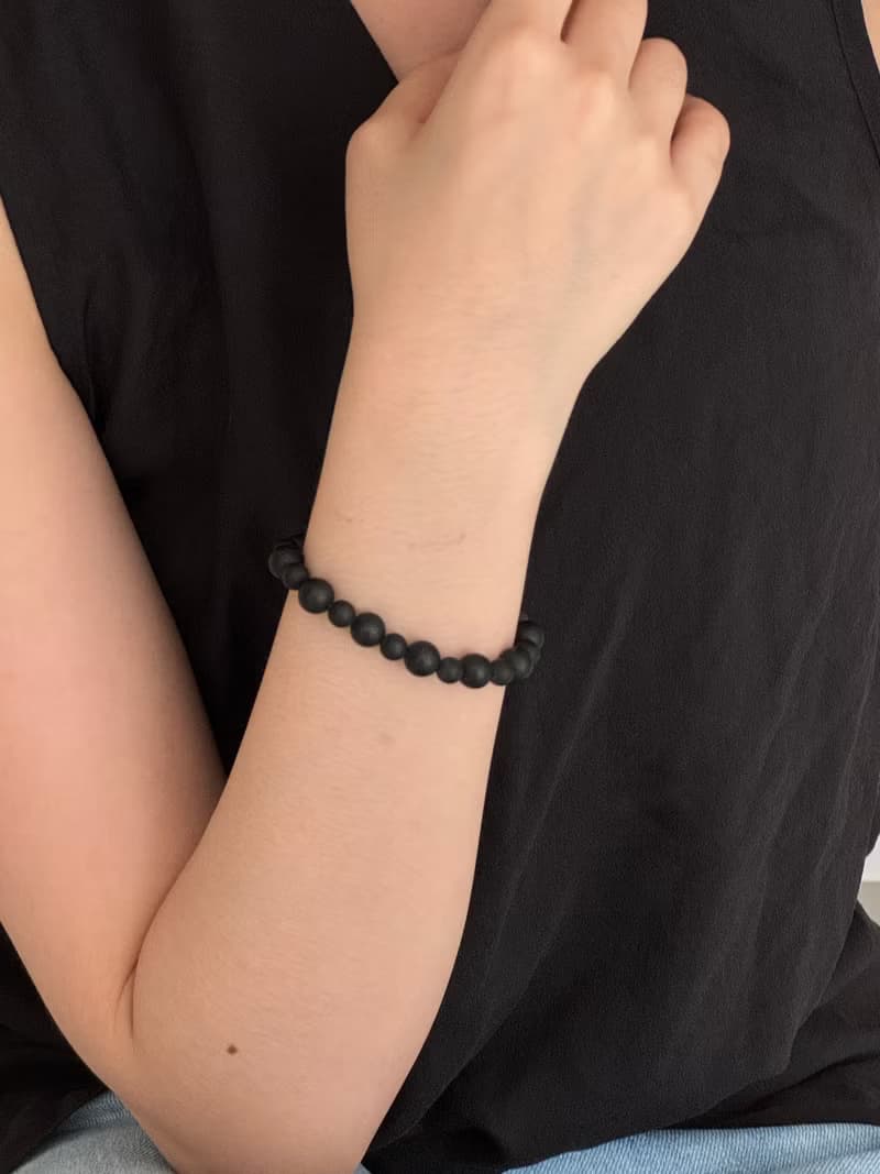 Zhu.handcrafted__Silent Guard__純銀/黑瑪瑙