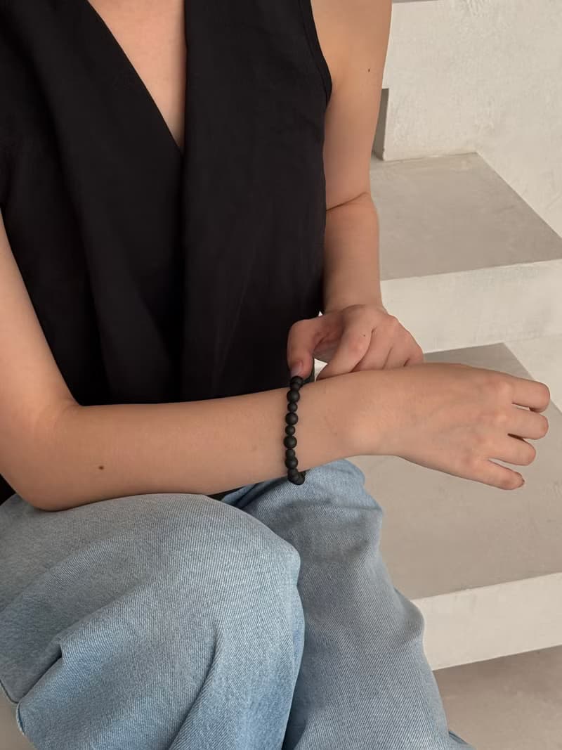 Zhu.handcrafted__Silent Guard__純銀/黑瑪瑙