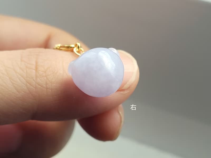 親翠 天然翡翠 冰粉紫富士蘋果鎖骨鏈 | 精巧可愛特色