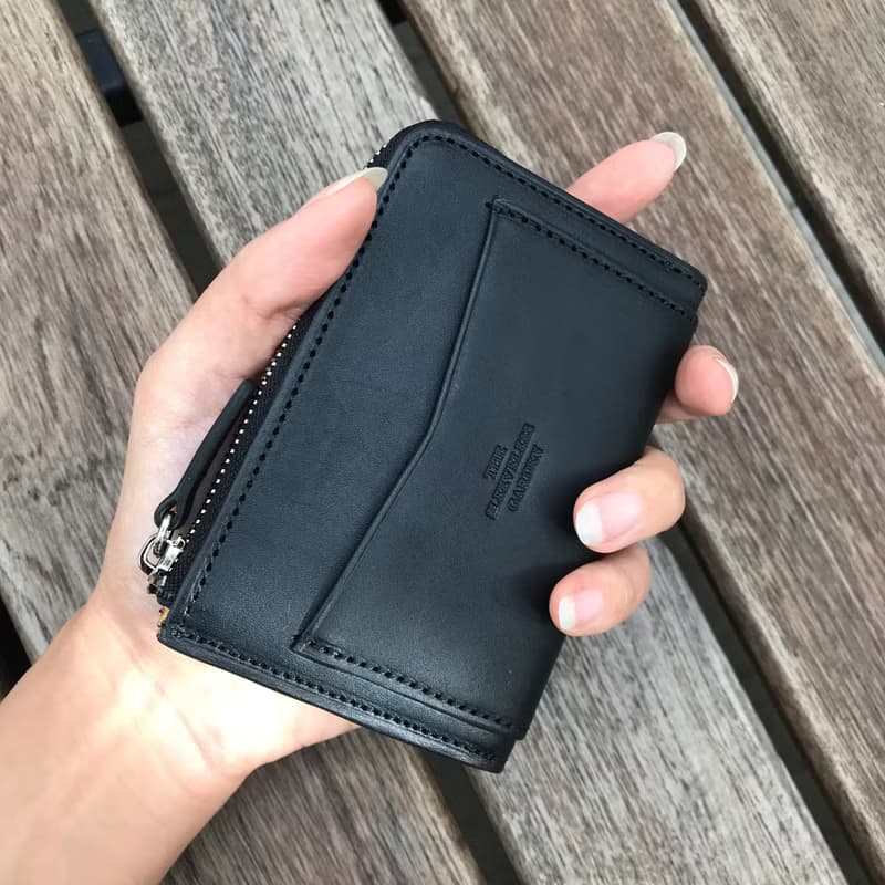 Coin zip purse /Black