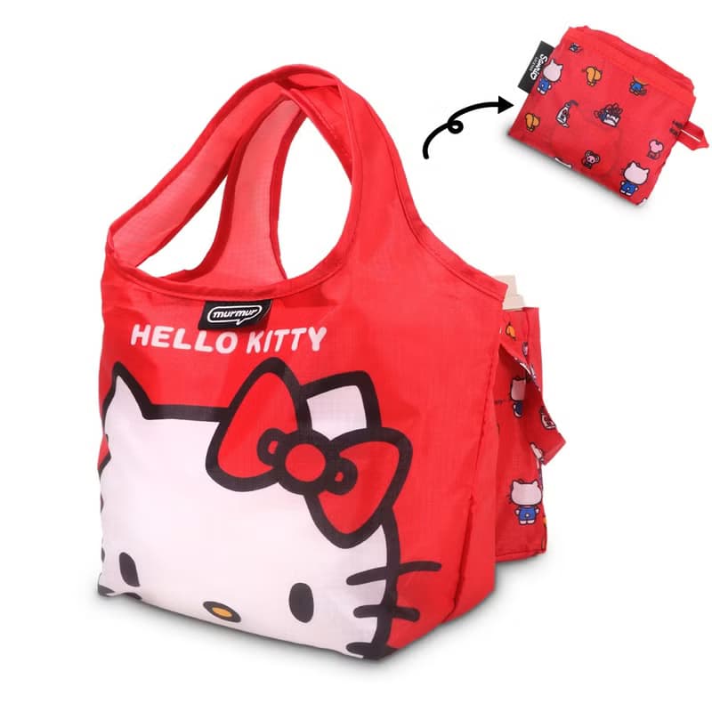 murmur餐餐袋|hello kitty 經典紅|3way小提袋推薦