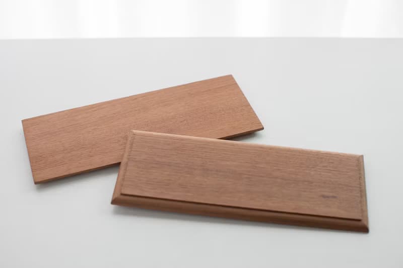 柚木原木餐盤精品裝飾底座