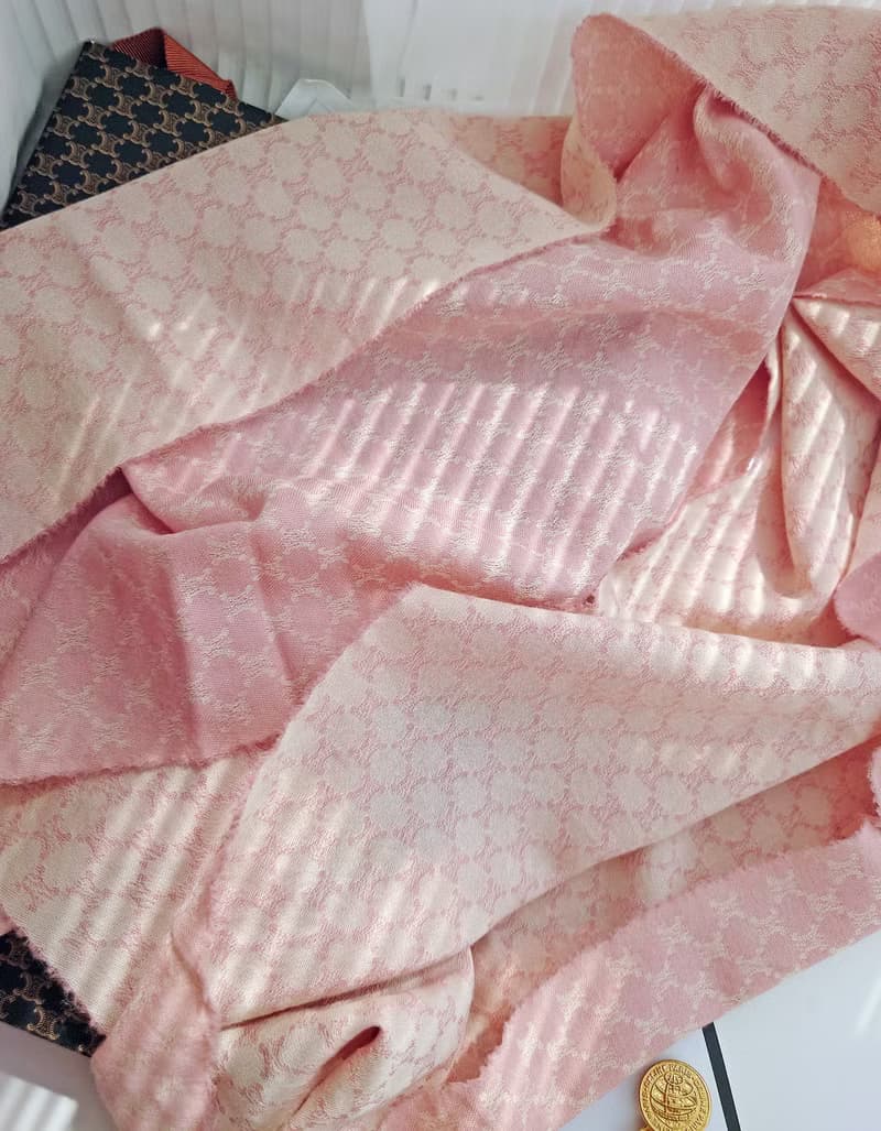 中古孤品 CELINE 老花凱旋門 羊毛 毛毯蓋毯頸巾圍巾領巾圍脖披肩