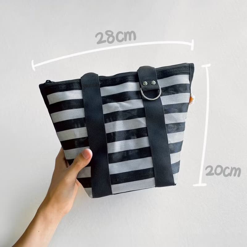 台灣LV-微笑水桶包(黑白紋)