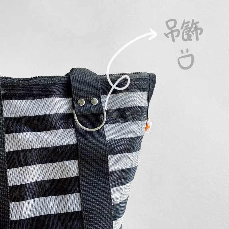 台灣LV-微笑水桶包(黑白紋)