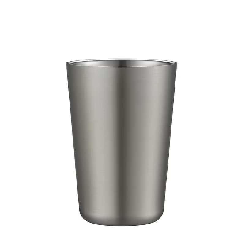【孔雀Peacock】500ML真空斷熱 不鏽鋼杯/啤酒杯/燒酎酒杯-原剛色